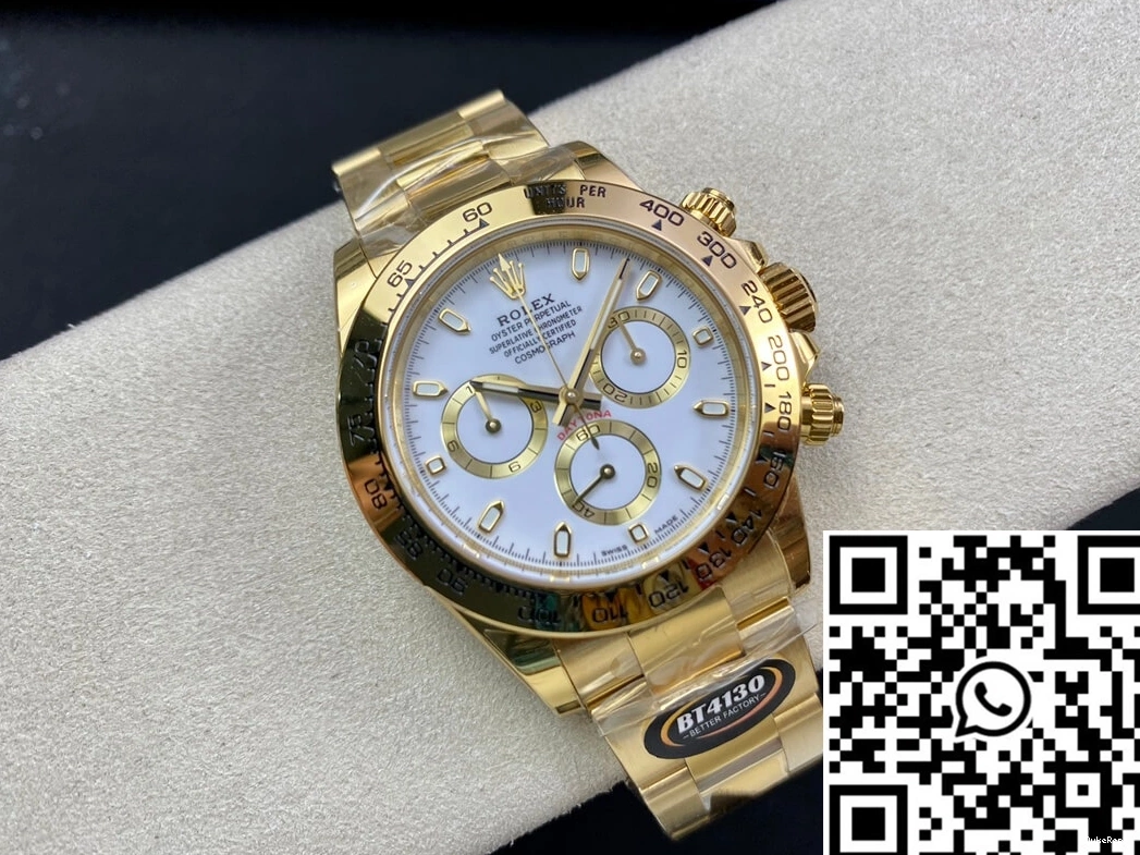 Rolex White Gold M116508-0001 Yellow Factory Daytona Dial BT 1207